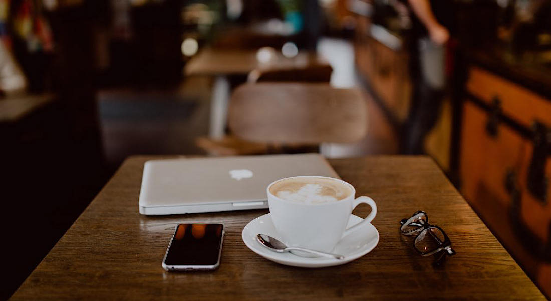 cafe and remote work in barcelona